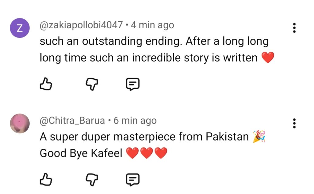 Kafeel Last Episode Public Reaction