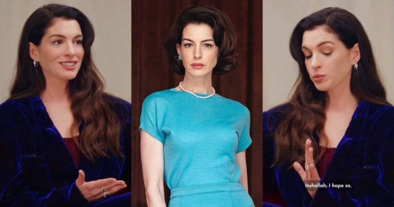 Hollywood Star Anne Hathaway Saying InshaAllah Goes Viral