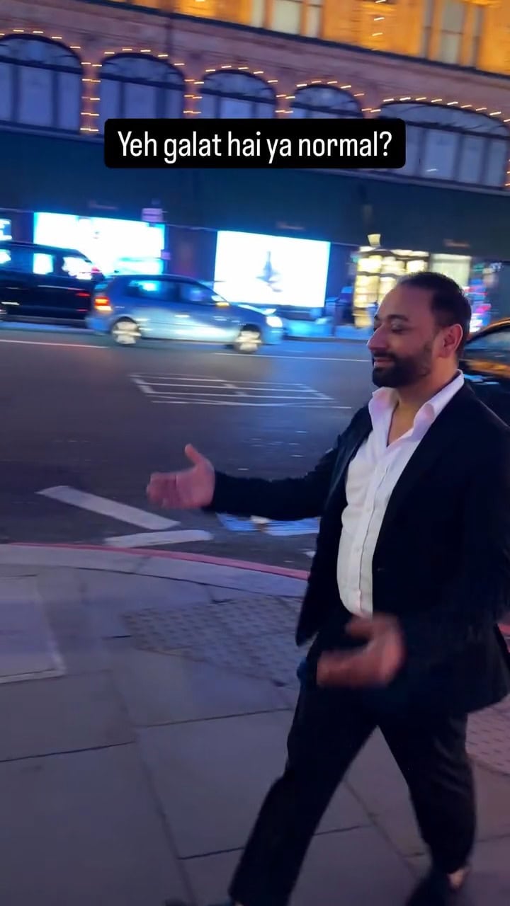 Fiza Ali Recreates Viral Moment In London – Public Reacts