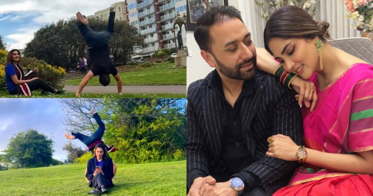 Fiza Ali’s Husband’s Hilarious Backflips For Romance