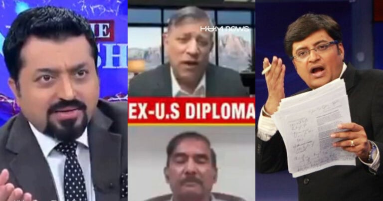 Indian Media Gets Schooled By Ex US Diplomat Over Stupidity