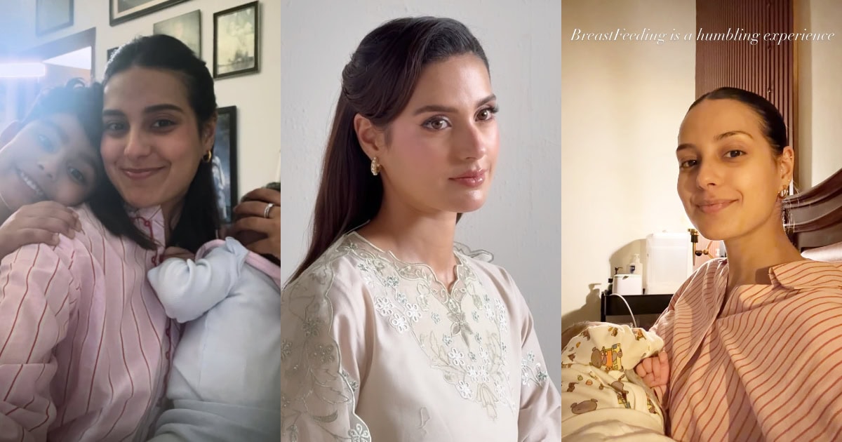 Iqra Aziz’s Photodump Reveals Balance Between Motherhood & Stardom