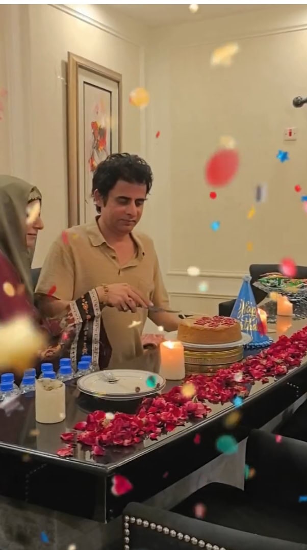 Irshad Bhatti’s Wife’s Beautiful Birthday Surprise for Him