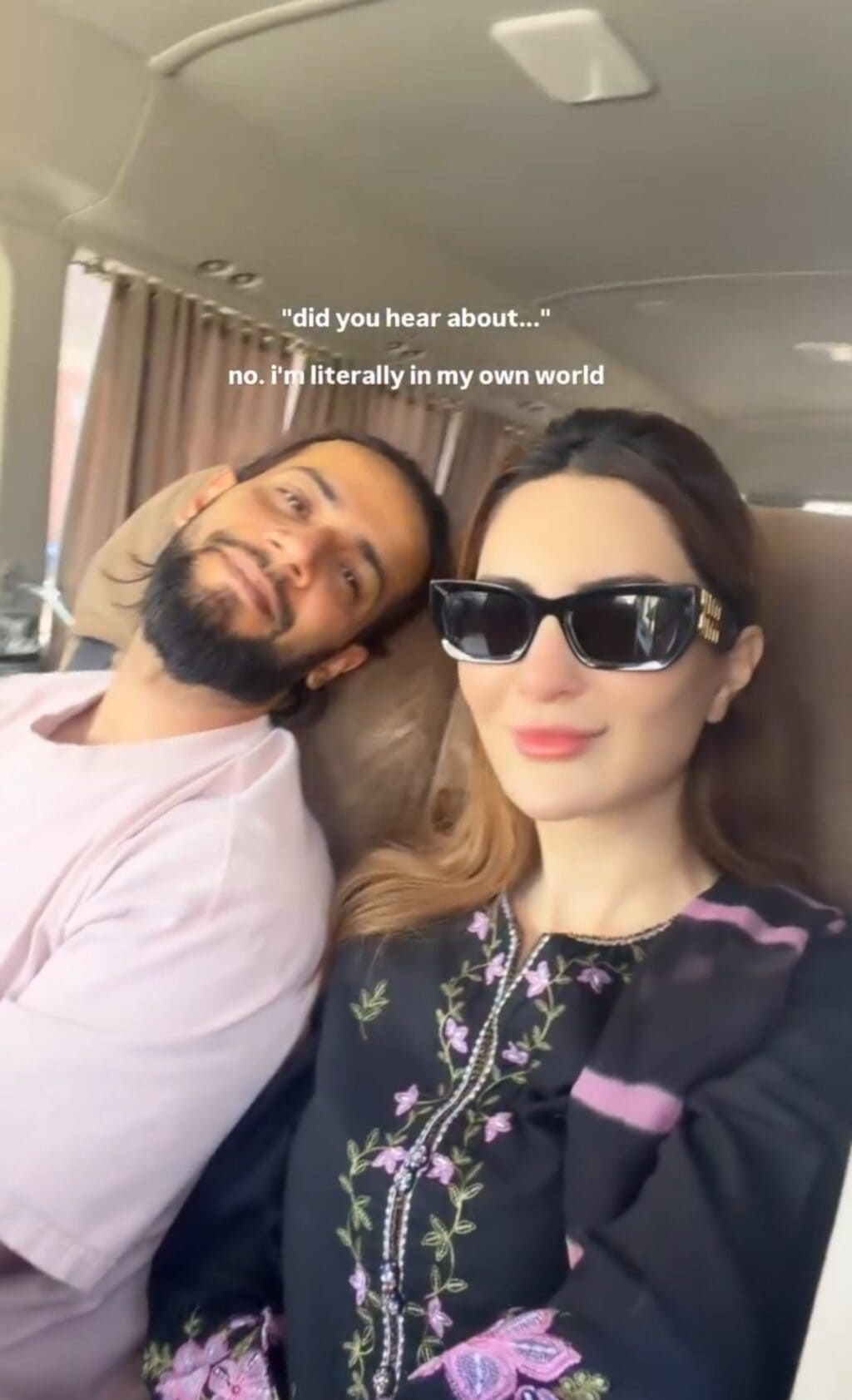 Nyla Raja & Emad Wasim Share Honeymoon Reel