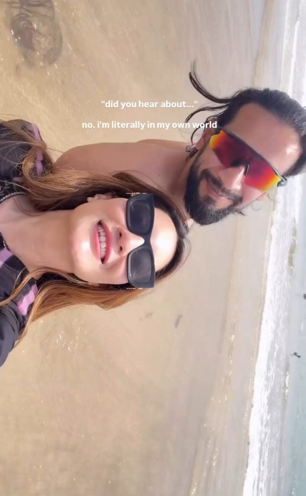 Nyla Raja & Emad Wasim Share Honeymoon Reel