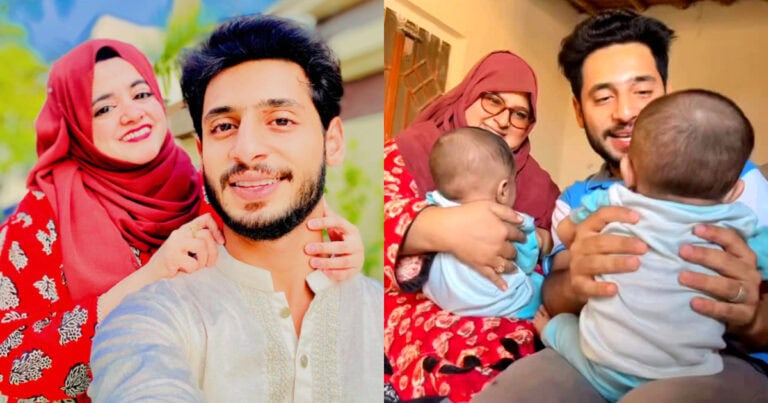 Pyari Maryam’s Husband Shares Sweet Moments With Twin Babies