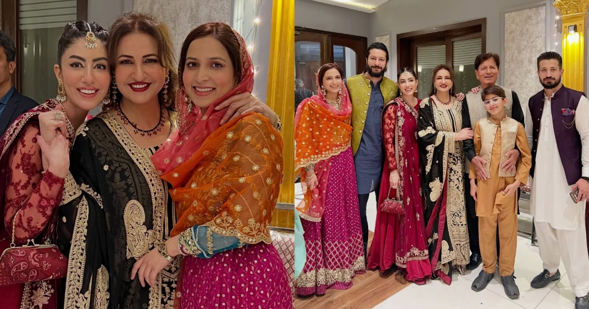 Saba Faisal’s Gorgeous Family Clicks From A Wedding