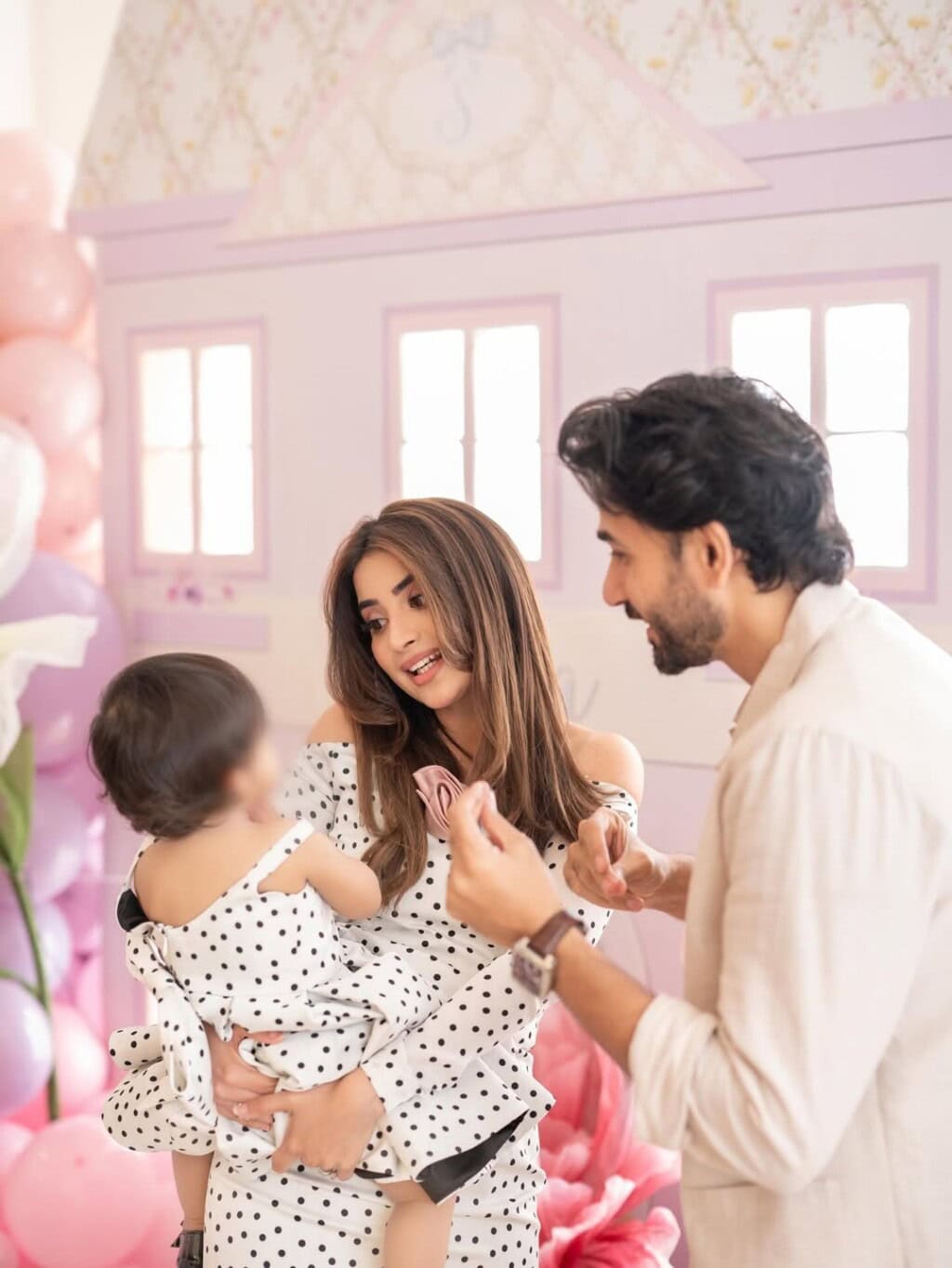 Saboor Aly & Ali Ansari Celebrate Daughter’s First Birthday