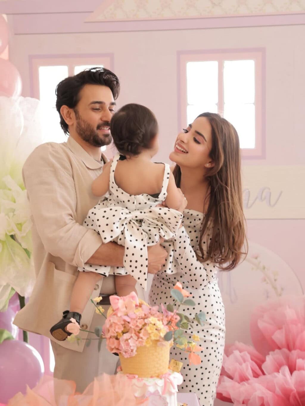 Saboor Aly & Ali Ansari Celebrate Daughter’s First Birthday