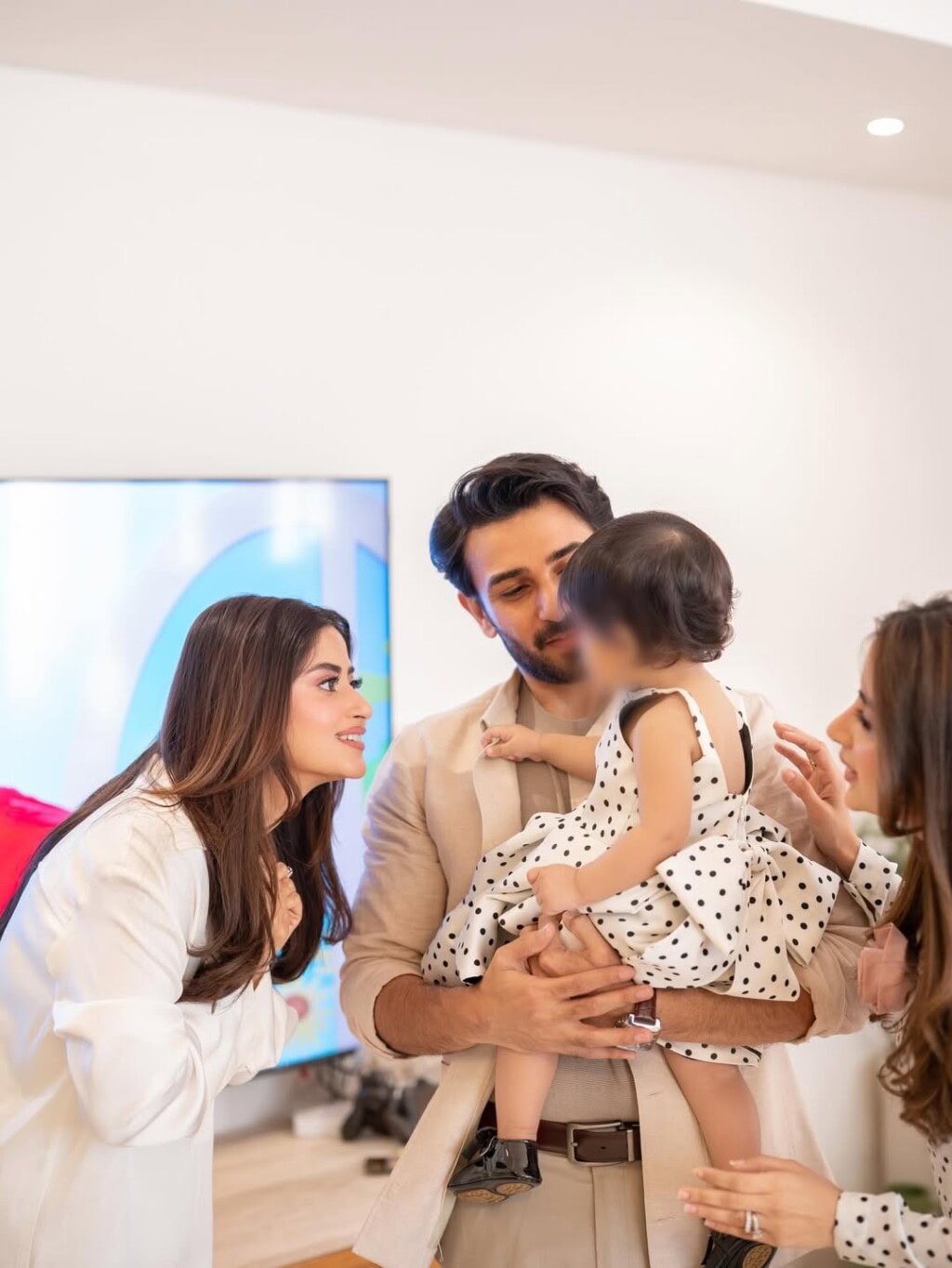 Saboor Aly & Ali Ansari Celebrate Daughter’s First Birthday