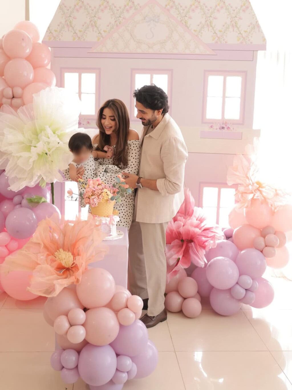 Saboor Aly & Ali Ansari Celebrate Daughter’s First Birthday