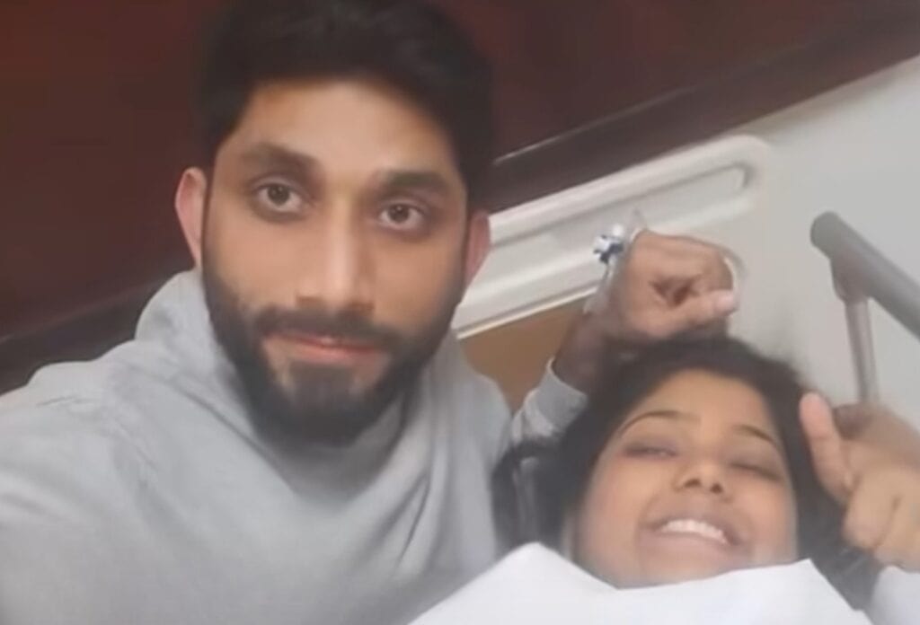 Young Pakistani Man Risks Life To Save Wife, Wins Hearts