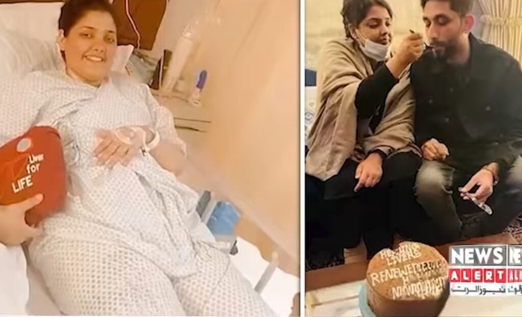 Young Pakistani Man Risks Life To Save Wife, Wins Hearts