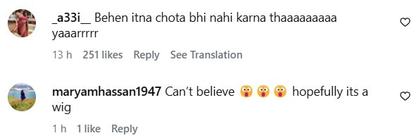 Sajal Aly Cuts Her Hair – Fans Flabbergasted