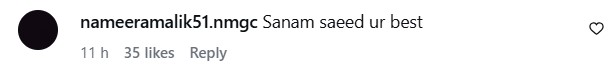 Sanam Saeed Opinion About Sahar Hashmi & Hina Afridi