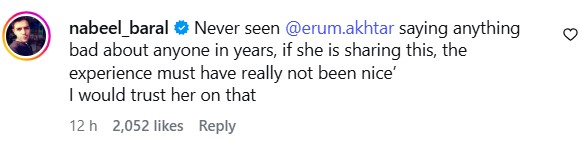 Erum Akhtar Exposes Durefishan Saleem