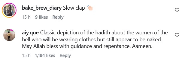 Dananeer Mobeen Explanation On Tights Unaccepted