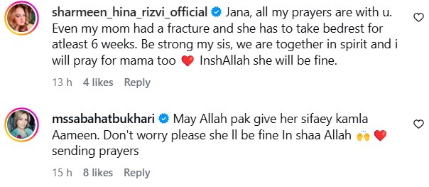Jana Malik Requests Prayers For Mother