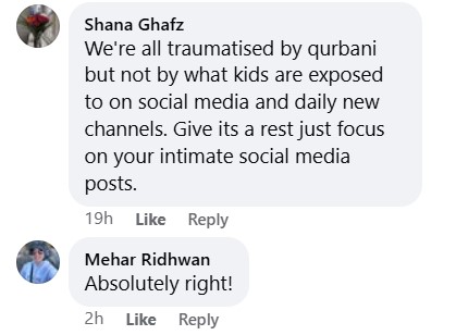 Nadia Khan's Statement On Qurbani Elicits Debate Nadia Khan’s Statement On Qurbani Elicits Debate