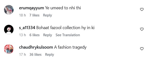 Asma Abbas’s Clothing Designs Fail To Impress