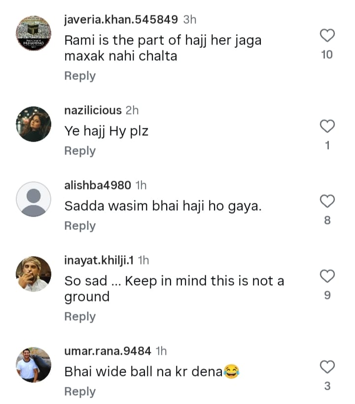 Wasim Akram's Swinging Rami Jamarat Goes Viral Wasim Akram's Swinging Rami Jamarat Goes Viral