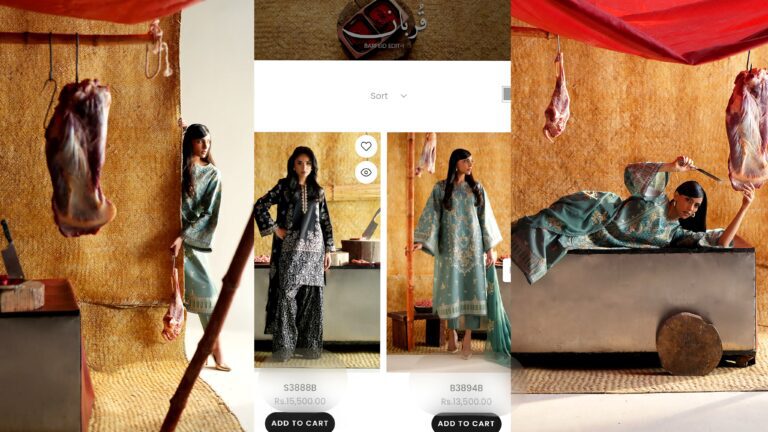 Taana Baana’s Meat Inspired Eid Ul Adha Collection Faces Backlash