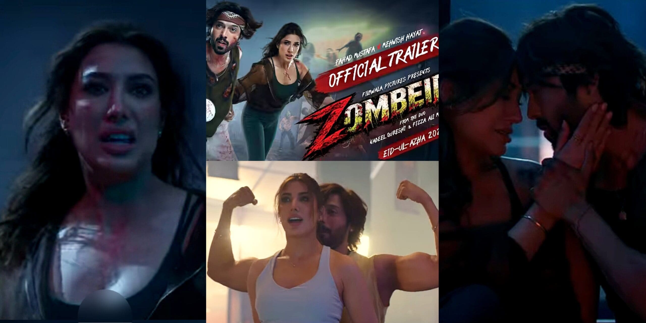 Fahad Mustafa & Mehwish Hayat’s Zombied Trailer