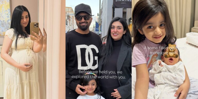 Sarah Khan Daughter Birth Celebration & Pregnancy Moments
