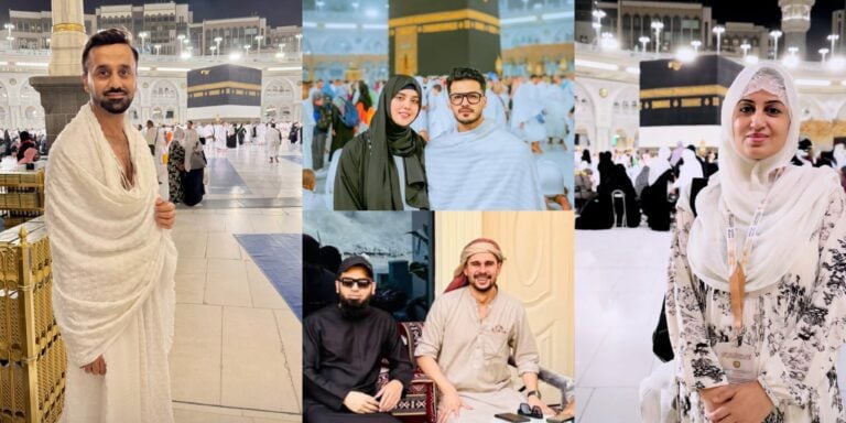 Pakistani Celebrities Performing Hajj in 2026