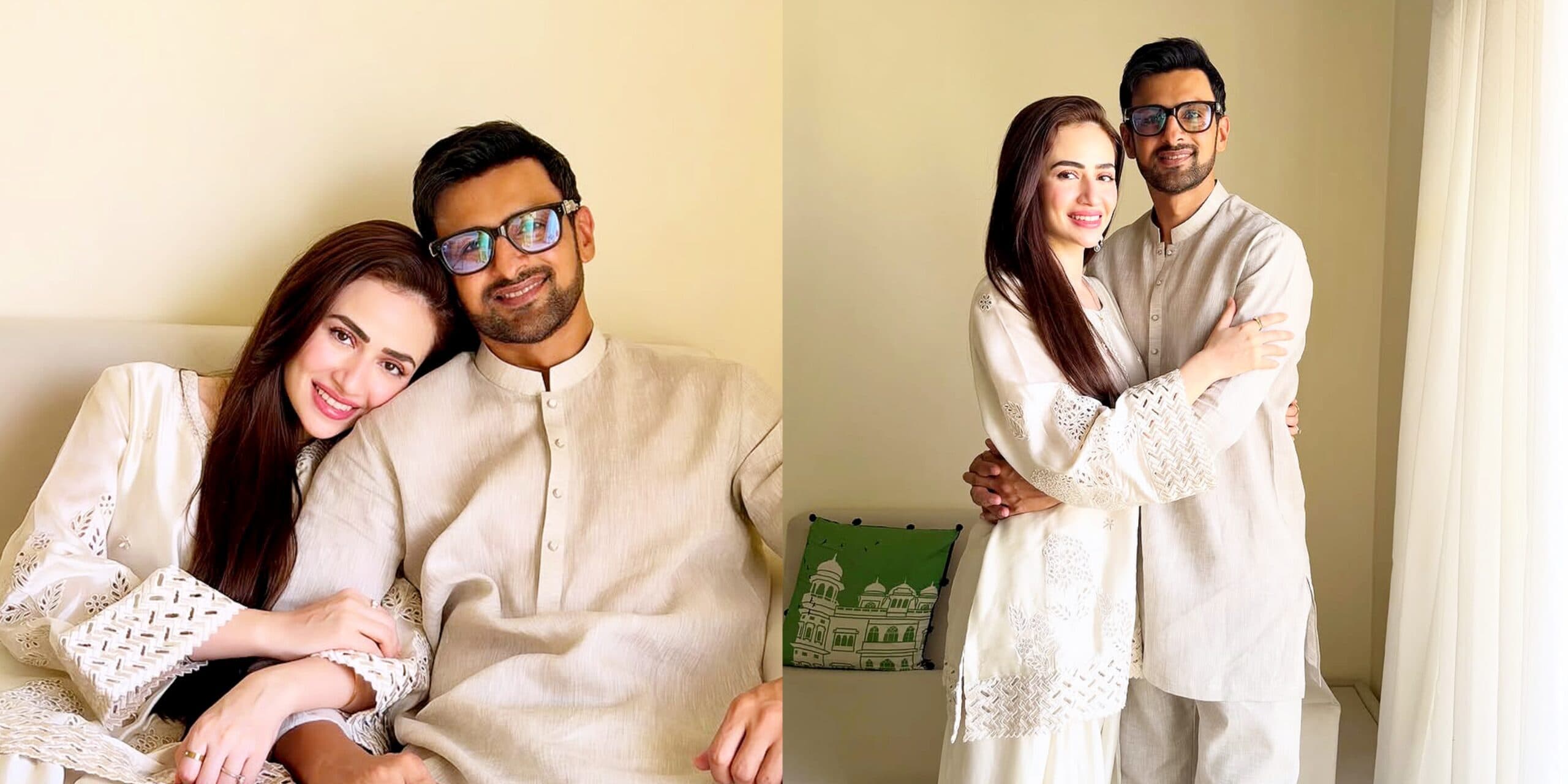 Shoaib Malik and Sana Javed Celebrate Eid-ul-Adha Together