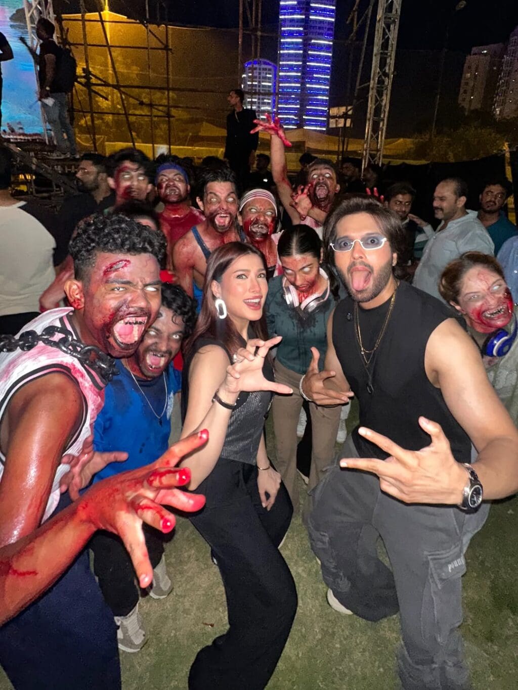 Mehwish Hayat & Fahad Mustafa’s New Pictures from Zombie Promotion