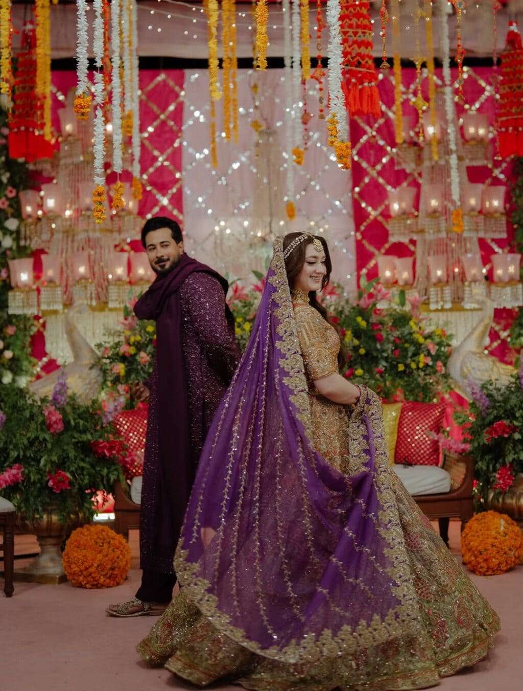 Momina Iqbal Mehndi Photoshoot