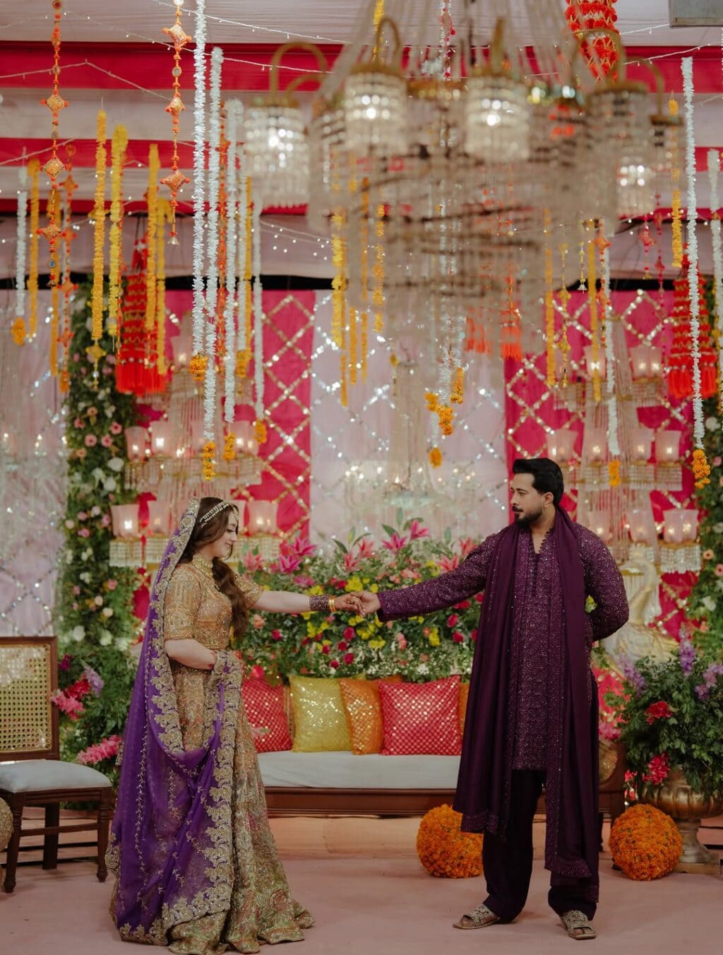 Momina Iqbal Mehndi Photoshoot
