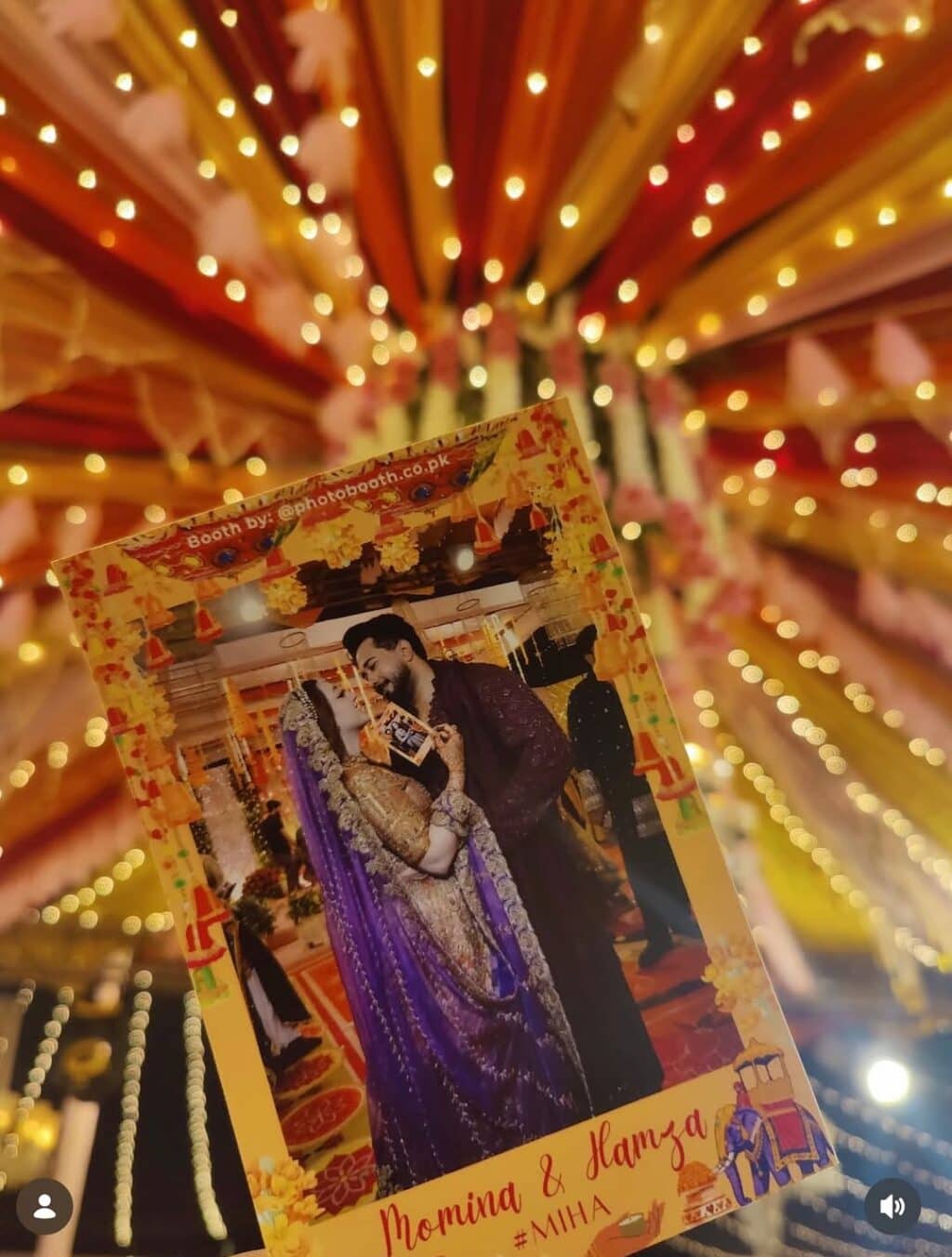Momina Iqbal Mehndi Photoshoot