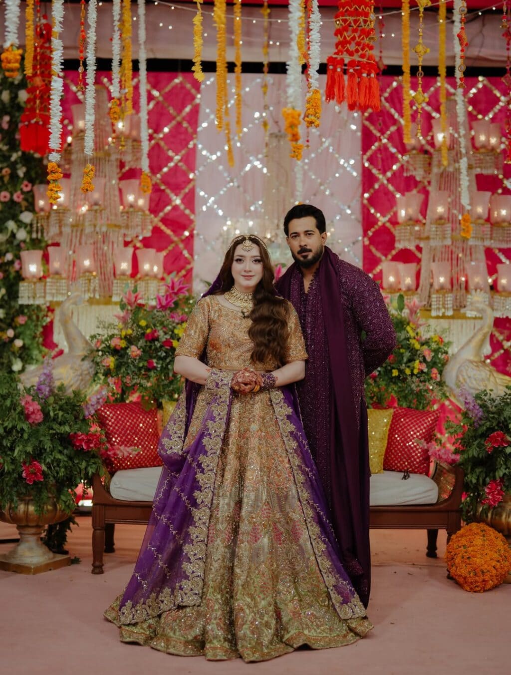 Momina Iqbal Mehndi Photoshoot