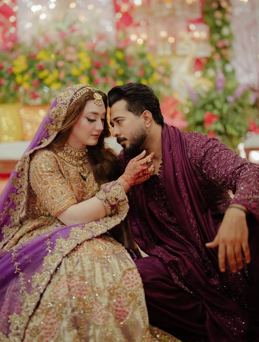 Momina Iqbal Mehndi Photoshoot