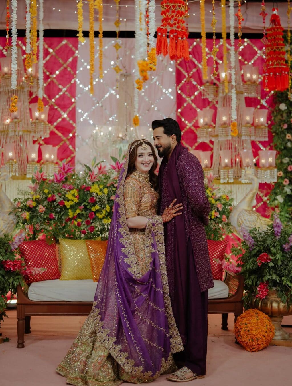 Momina Iqbal Mehndi Photoshoot