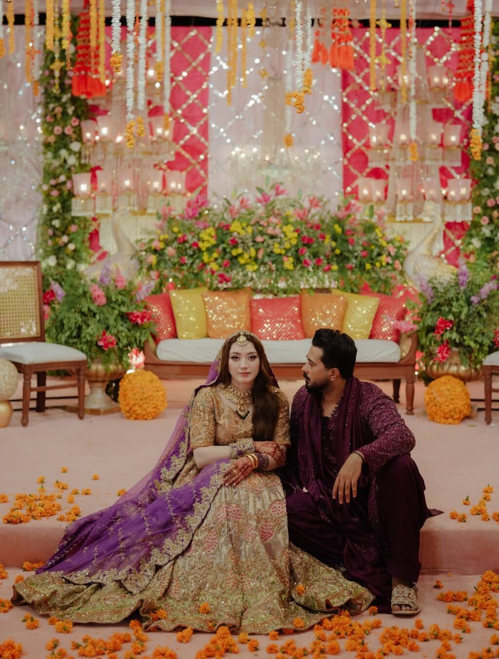 Momina Iqbal Mehndi Photoshoot