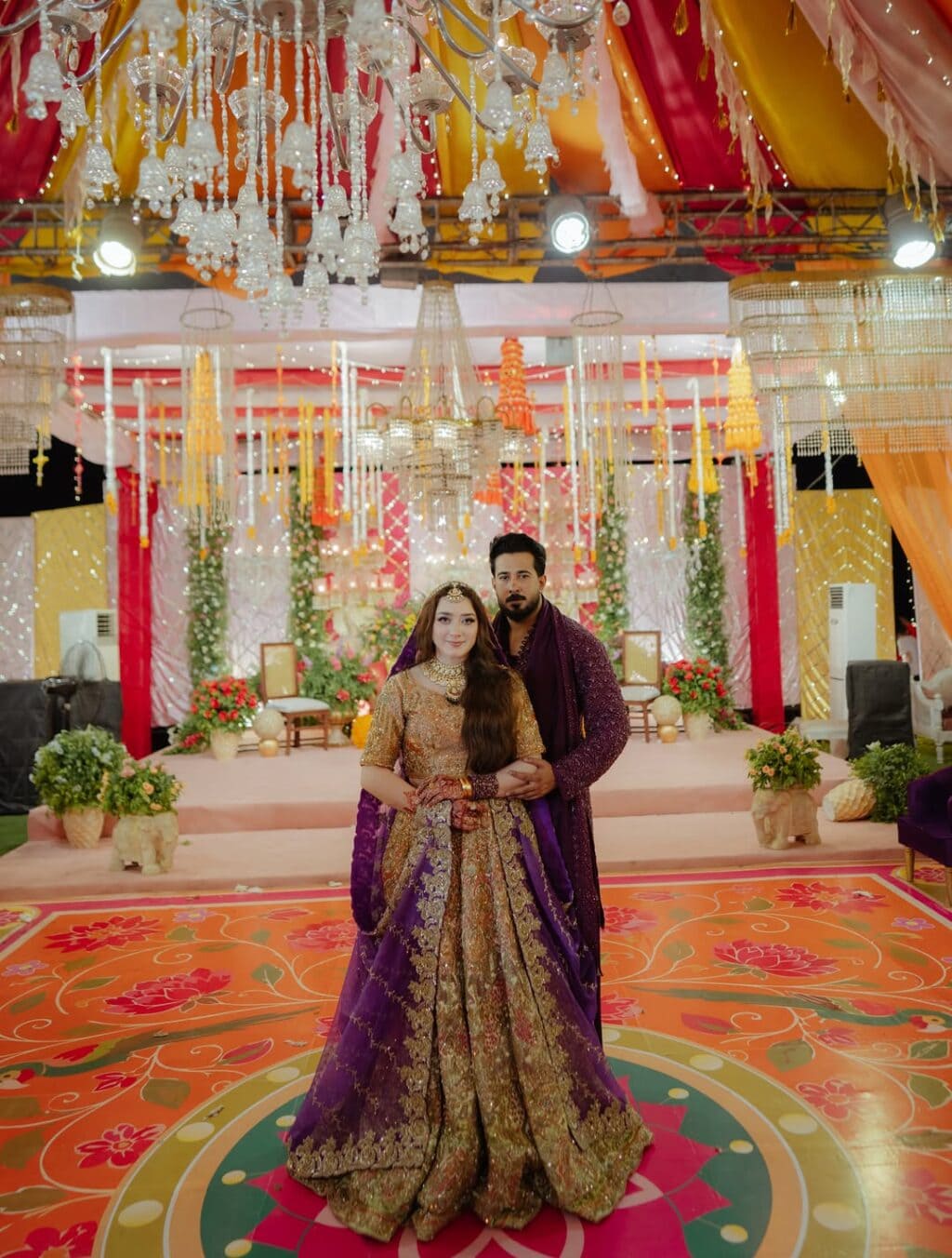 Momina Iqbal Mehndi Photoshoot