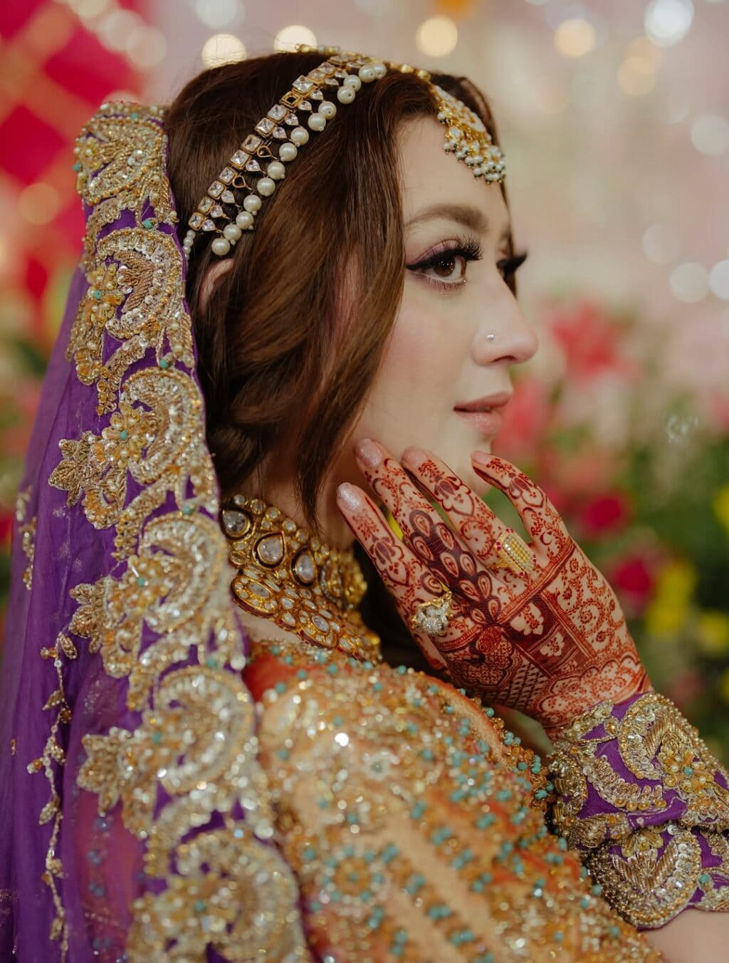 Momina Iqbal Mehndi Photoshoot