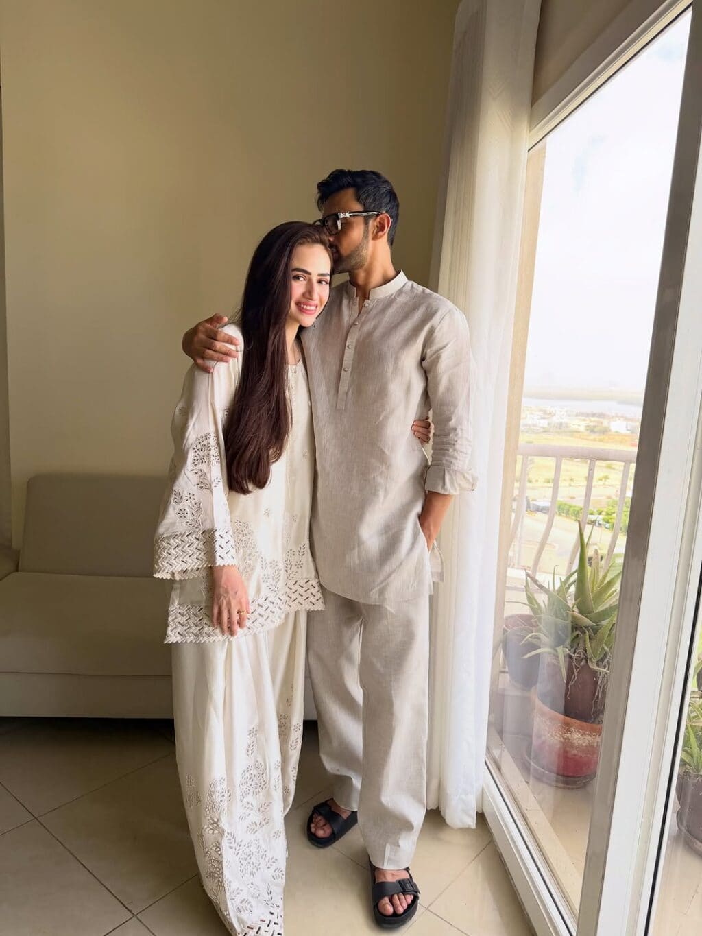Shoaib Malik and Sana Javed Celebrate Eid-ul-Adha Together Shoaib Malik and Sana Javed Celebrate Eid-ul-Adha Together