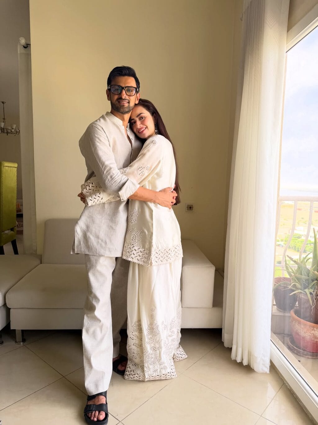 Shoaib Malik and Sana Javed Celebrate Eid-ul-Adha Together Shoaib Malik and Sana Javed Celebrate Eid-ul-Adha Together