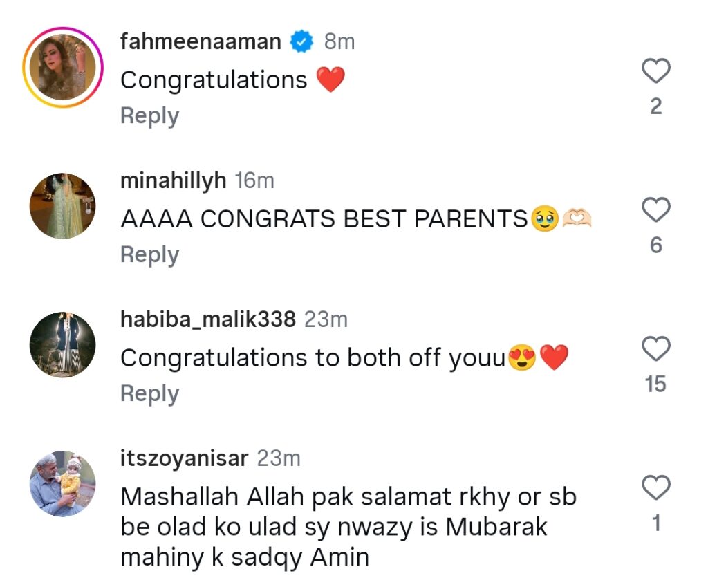 Sarah Khan & Falak Shabir Become Parents Again Sarah Khan & Falak Shabir Become Parents Again