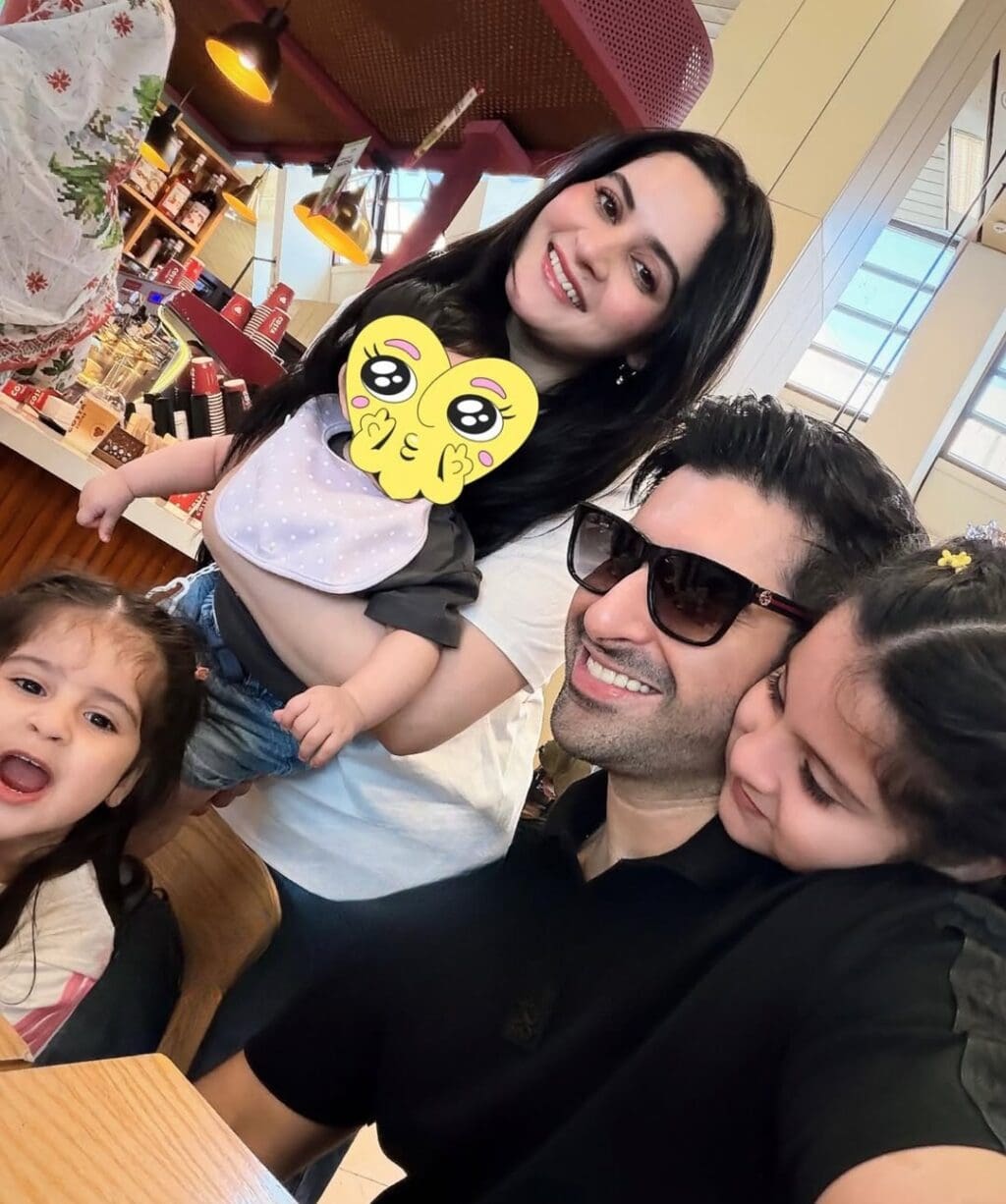 Aiman Khan and Muneeb Butt Family Clicks from Skardu Vacation