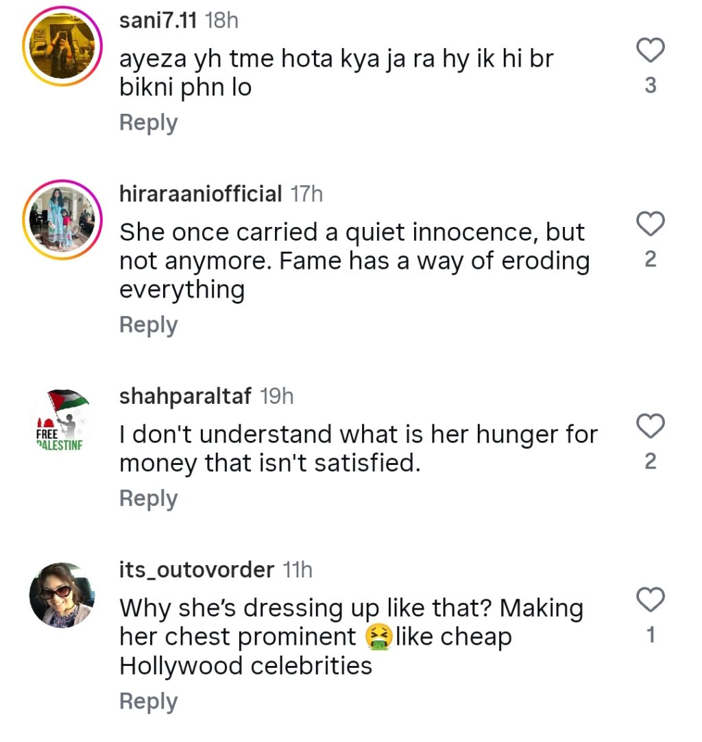 Ayeza Khan’s Outfit Choice For Jewelry Brand Disappoints Fans