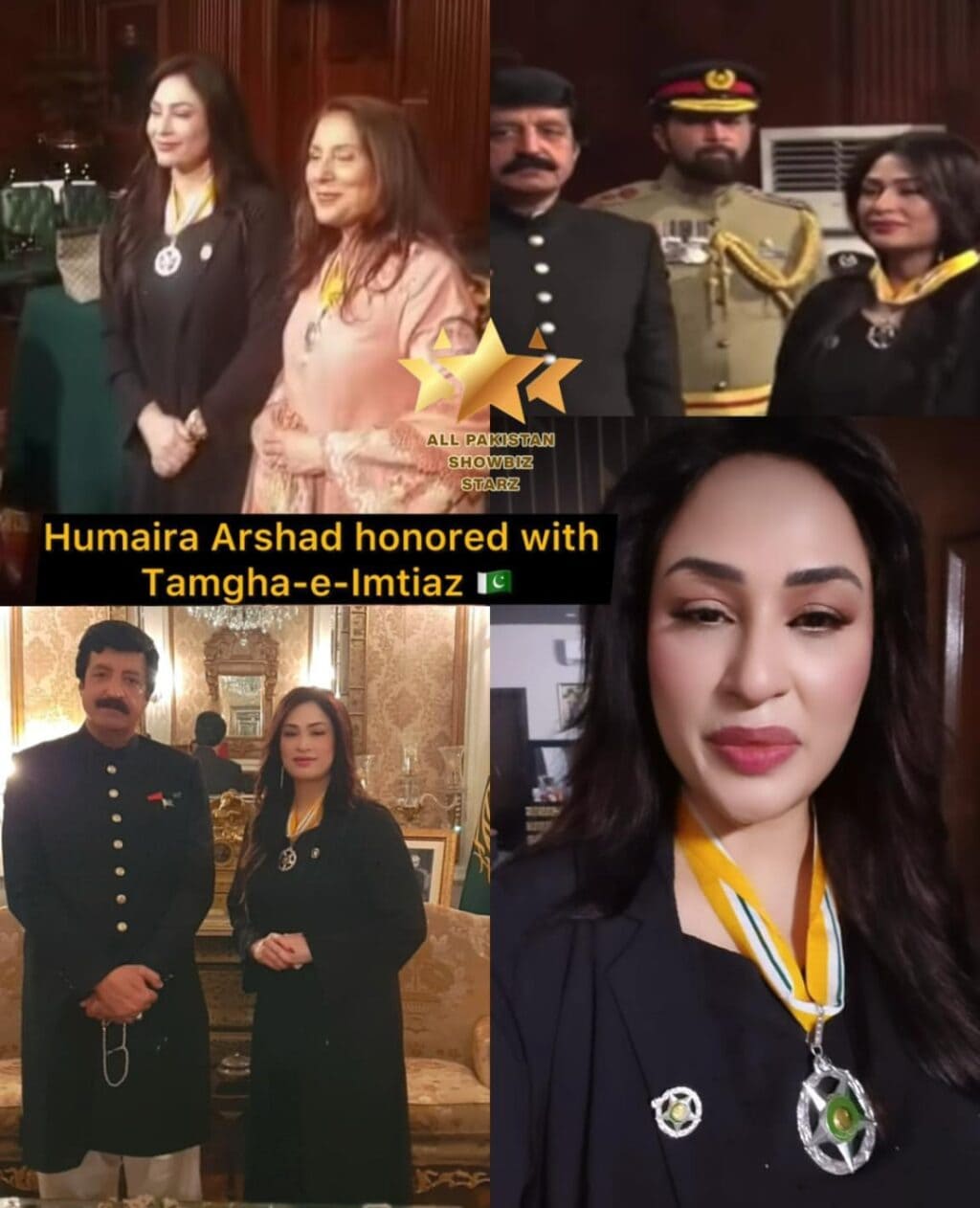 Zahid Ahmed, Fazila Qazi & Shahid Afridi Recieve Presidential Awards