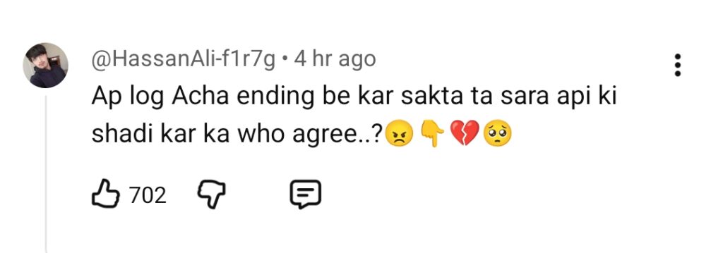 Sara Aapi Last Episode Public Reaction