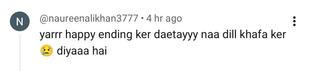 Sara Aapi Last Episode Public Reaction