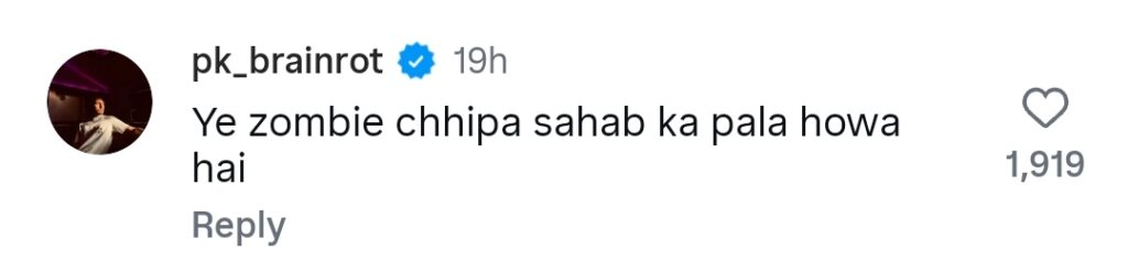 Ramzan Chhipa’s Zombied Promotion Trolled