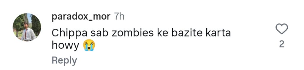 Ramzan Chhipa’s Zombied Promotion Trolled